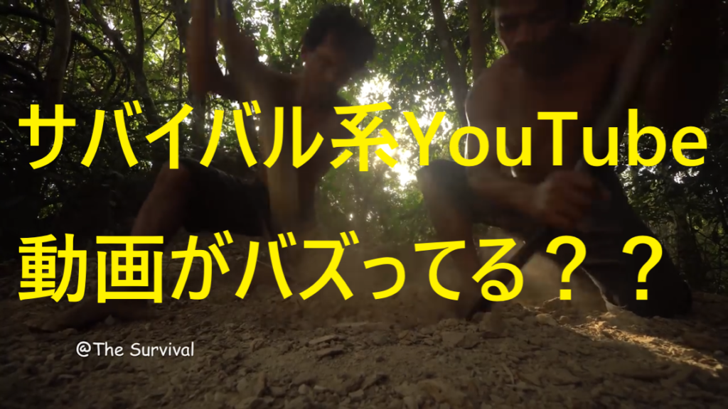 地下に家やプールを造る【サバイバル系】動画が世界でバズってる!